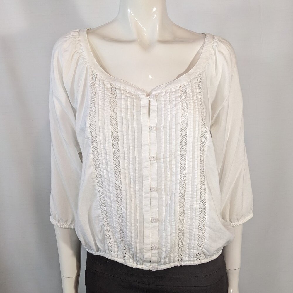 American Eagle White Blouse